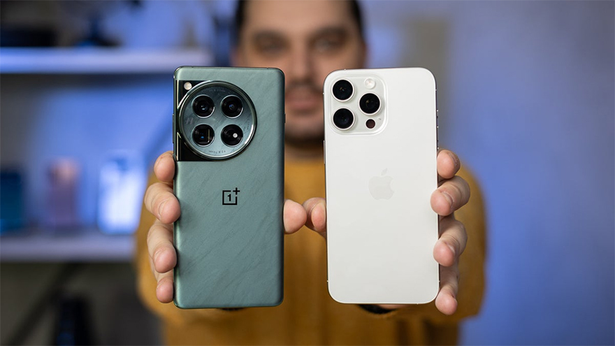 OnePlus 12 vs Apple iPhone 15 Pro Max