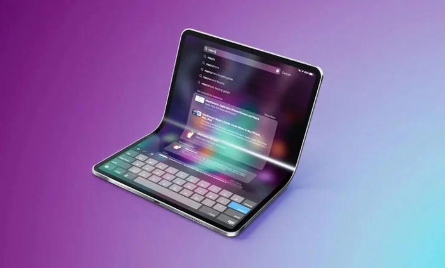 苹果折叠屏计划曝光:iPad或MacBook或先尝鲜