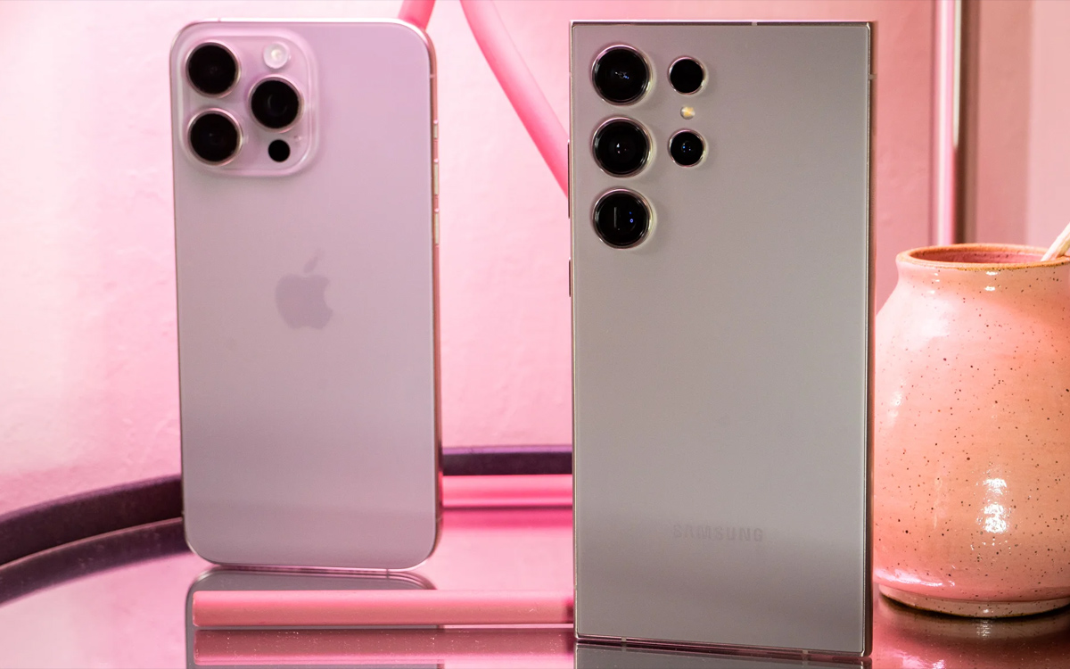 Apple iPhone 15 Pro Max VS Samsung Galaxy S24 Ultra电池续航对决:安卓终于迎头赶上