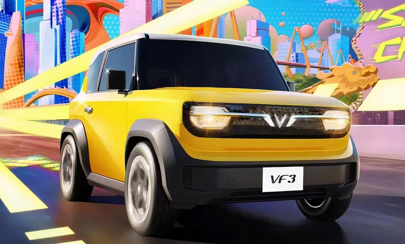 越南新能源车品牌VinFast VF3车型上市,电池租赁模式创新登场